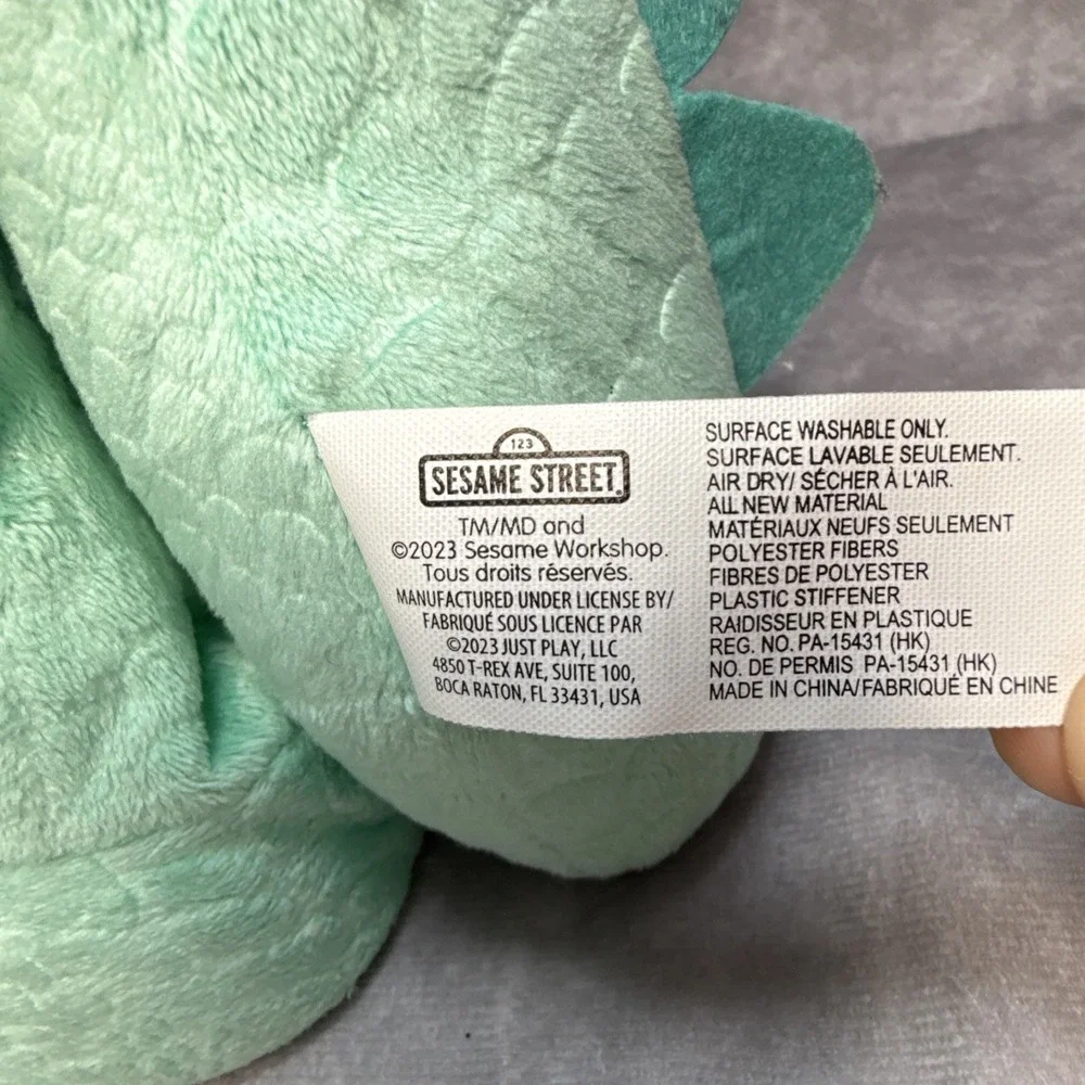 Sesame Street Elmo Dinosaur Costume Dino Stomp Plush Toy Interactive Dance WORKS